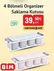 HOBBY LİFE 4 BÖLMELİ ORGANİZER SAKLAMA KUTUSU HOBBY LİFE 4 BÖLMELİ ORGANİZER SAKLAMA KUTUSU